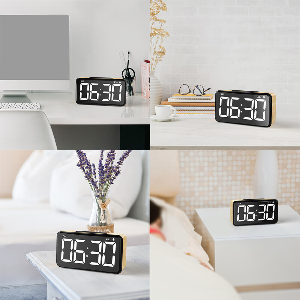 VOCOO Clocks & Alarms: Start Your Day Right, Stay On Track Always